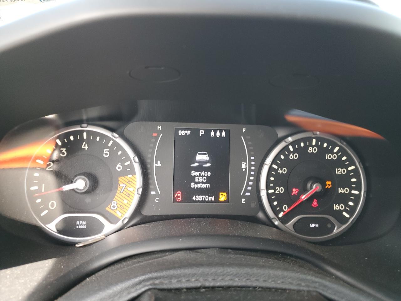 2019 Jeep Renegade VIN ZACNJAAB0KPK19348 Copart auction photo, front end damage thumbnail 9