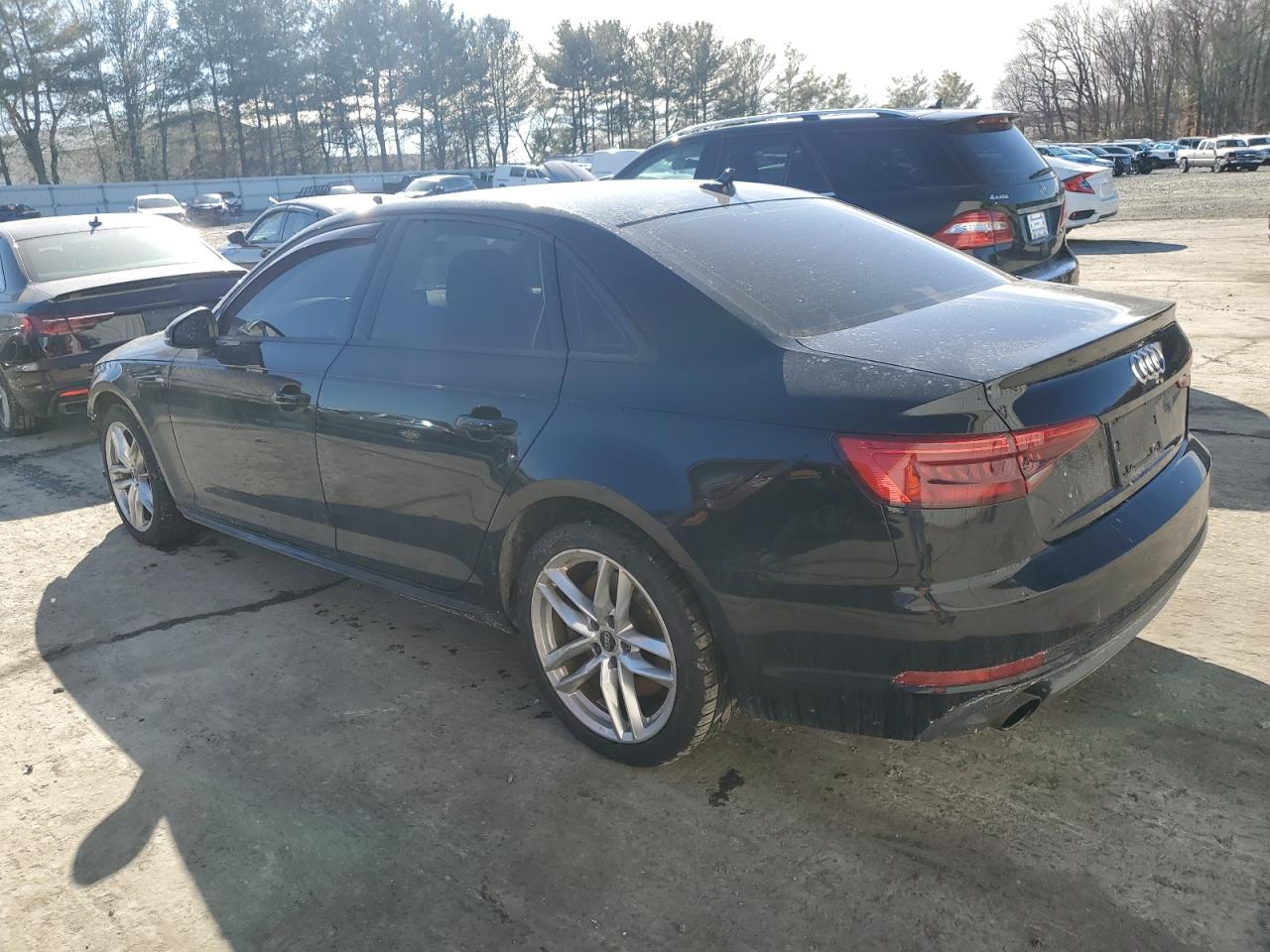 2017 Audi A4 VIN WAUDNAF43HN050647 Copart auction photo, front end damage thumbnail 2