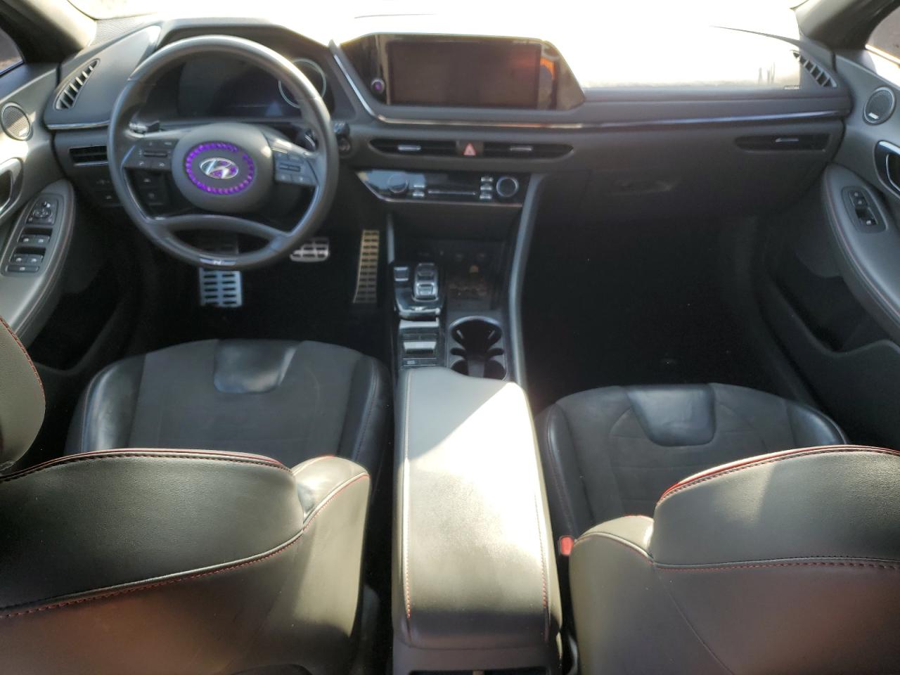 2021 Hyundai Sonata VIN 5NPEK4JC4MH131134 Copart auction photo, front end / undercarriage damage thumbnail 8