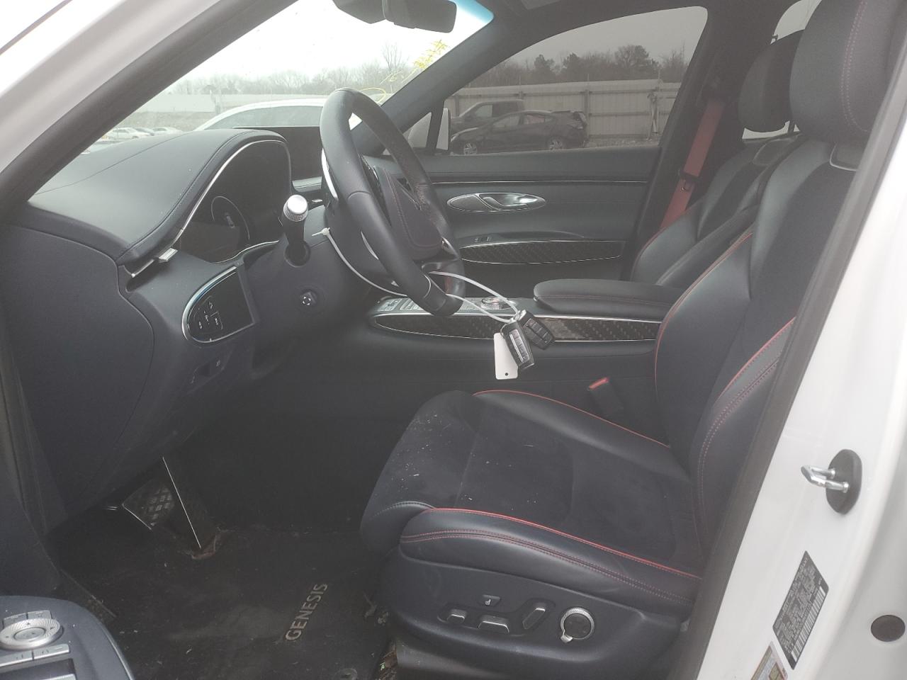 2022 Genesis Gv70 VIN KMUMCDTC8NU011251 Copart auction photo, front end damage thumbnail 7