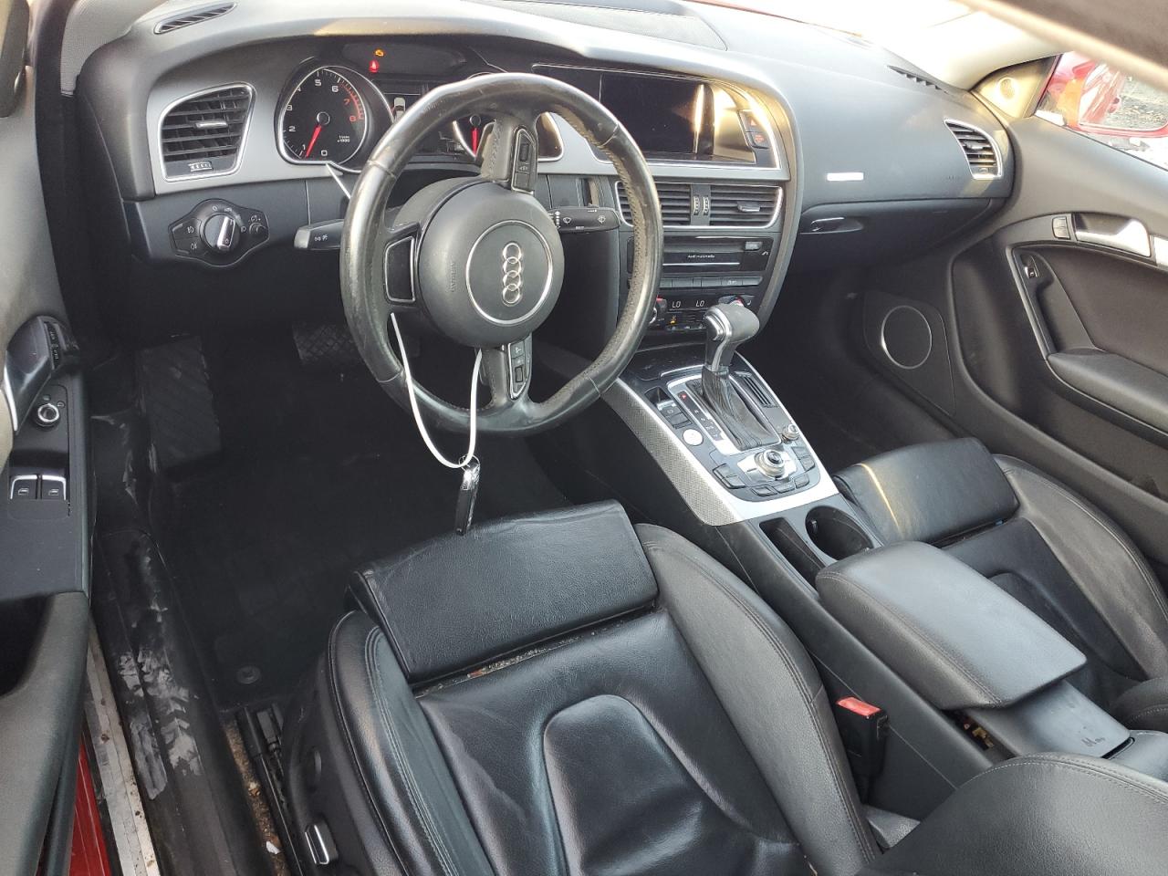 2014 Audi A5 VIN WAULFAFR4EA008706 Copart auction photo, frame damage / front end damage thumbnail 8