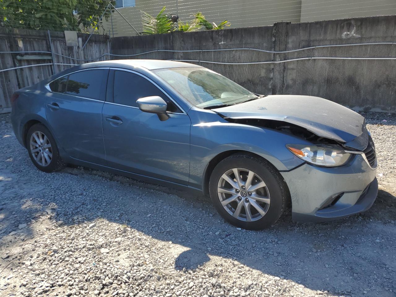 2016 Mazda 6 VIN JM1GJ1U52G1475659 Copart auction photo, front end damage thumbnail 4