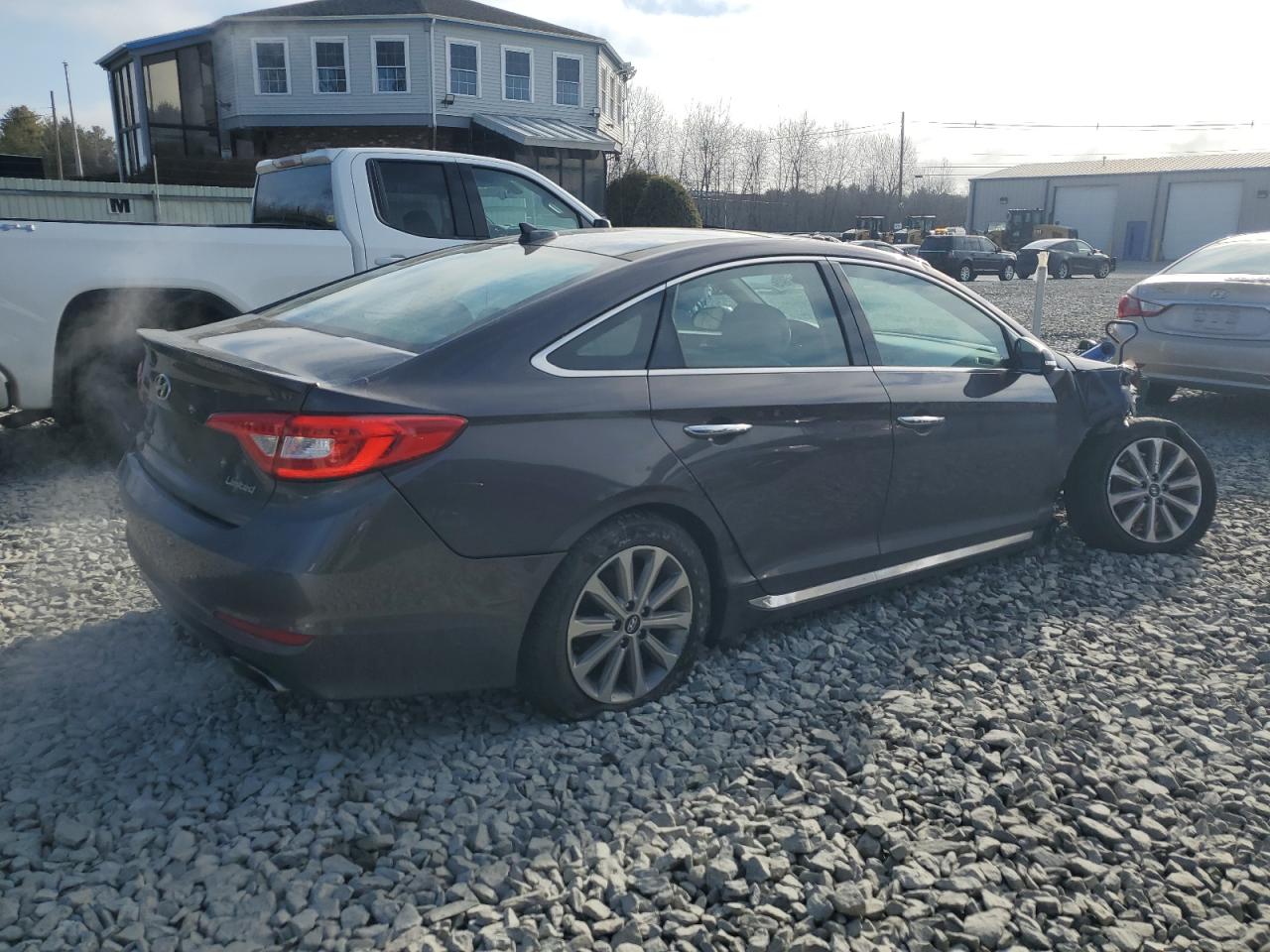 2016 Hyundai Sonata VIN 5NPE34AF5GH435360 Copart auction photo, front end damage thumbnail 3