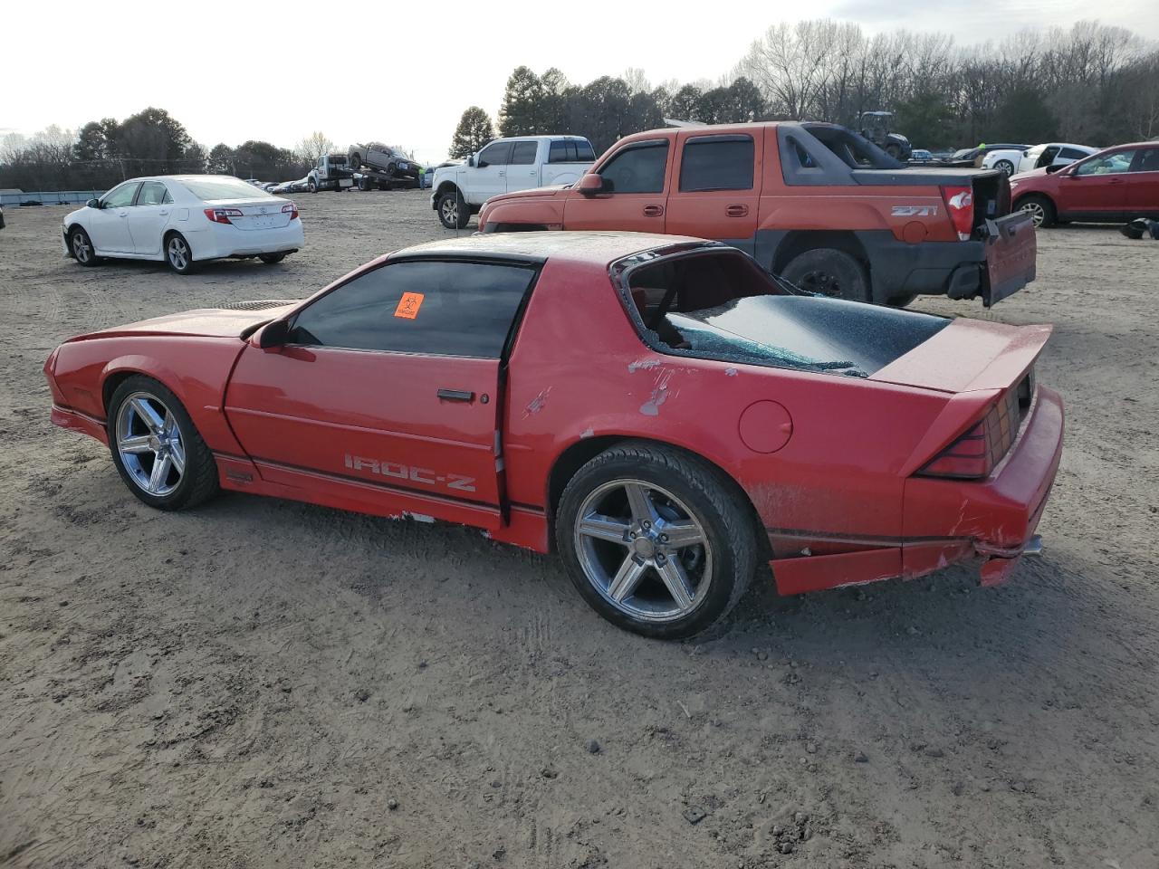 1989 Chevrolet Camaro VIN 1G1FP2182KL183997 Copart auction photo, all over damage thumbnail 2