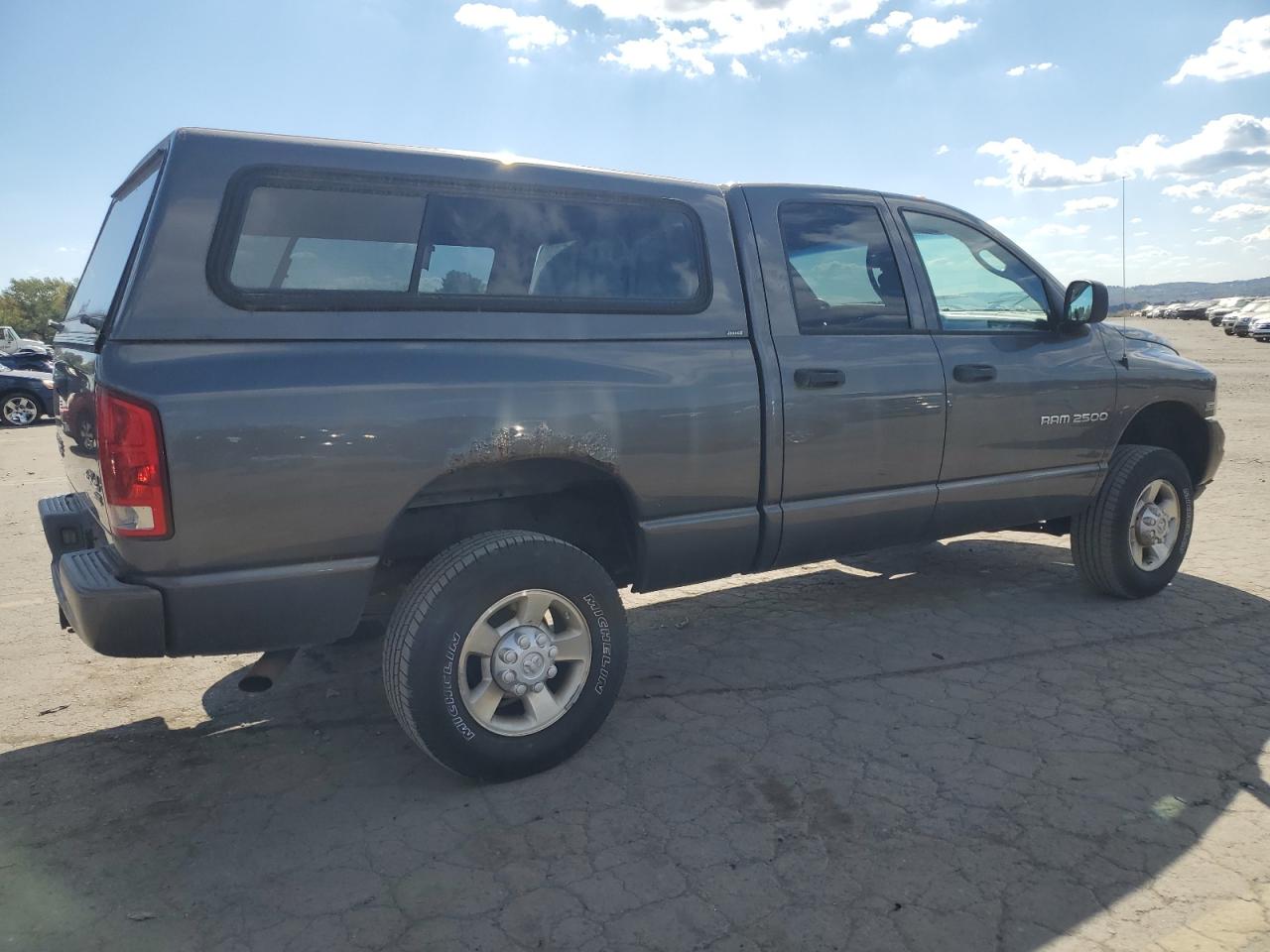 2003 Dodge RAM VIN 3D7KU28D93G752074 Copart auction photo, undercarriage damage thumbnail 3