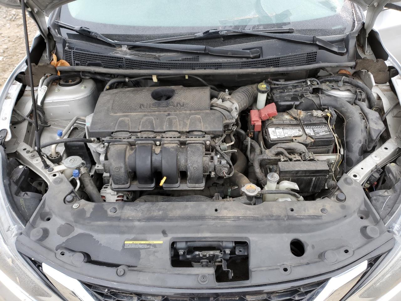2017 Nissan Sentra VIN 3N1AB7AP1HY338398 Copart auction photo, rear end damage thumbnail 11