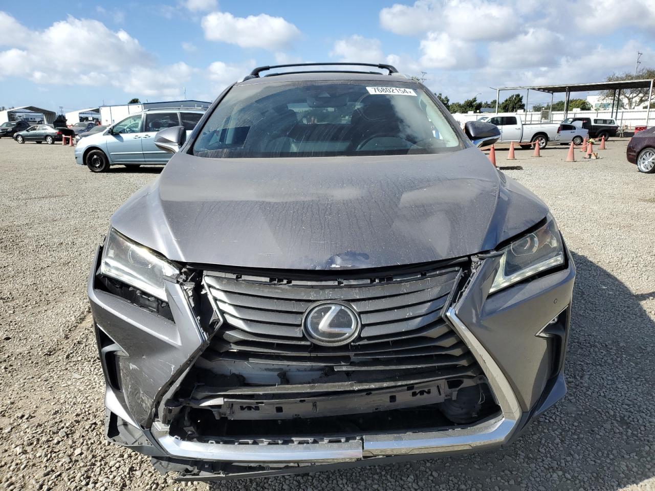 2016 Lexus RX VIN 2T2BZMCAXGC008709 Copart auction photo, rear end / front end damage thumbnail 5
