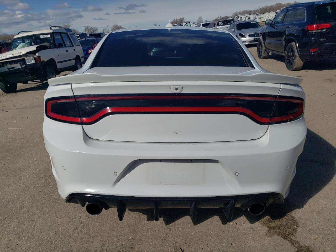 2020 Dodge Charger VIN 2C3CDXHGXLH167353 Copart auction photo, front end / undercarriage damage thumbnail 6