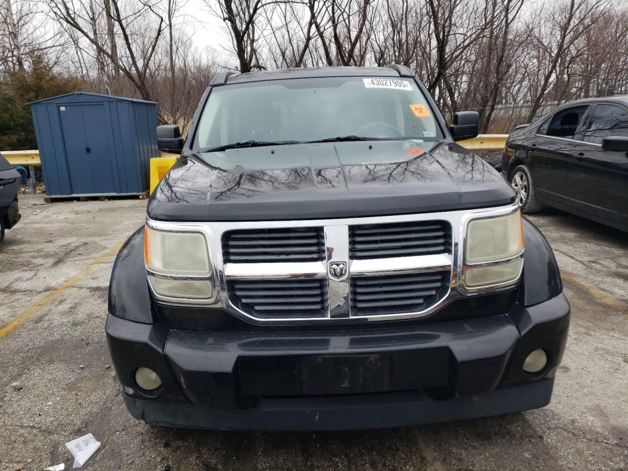 2007 Dodge Nitro VIN 1D8GU58K37W619822 Copart auction photo, side / hail damage thumbnail 5