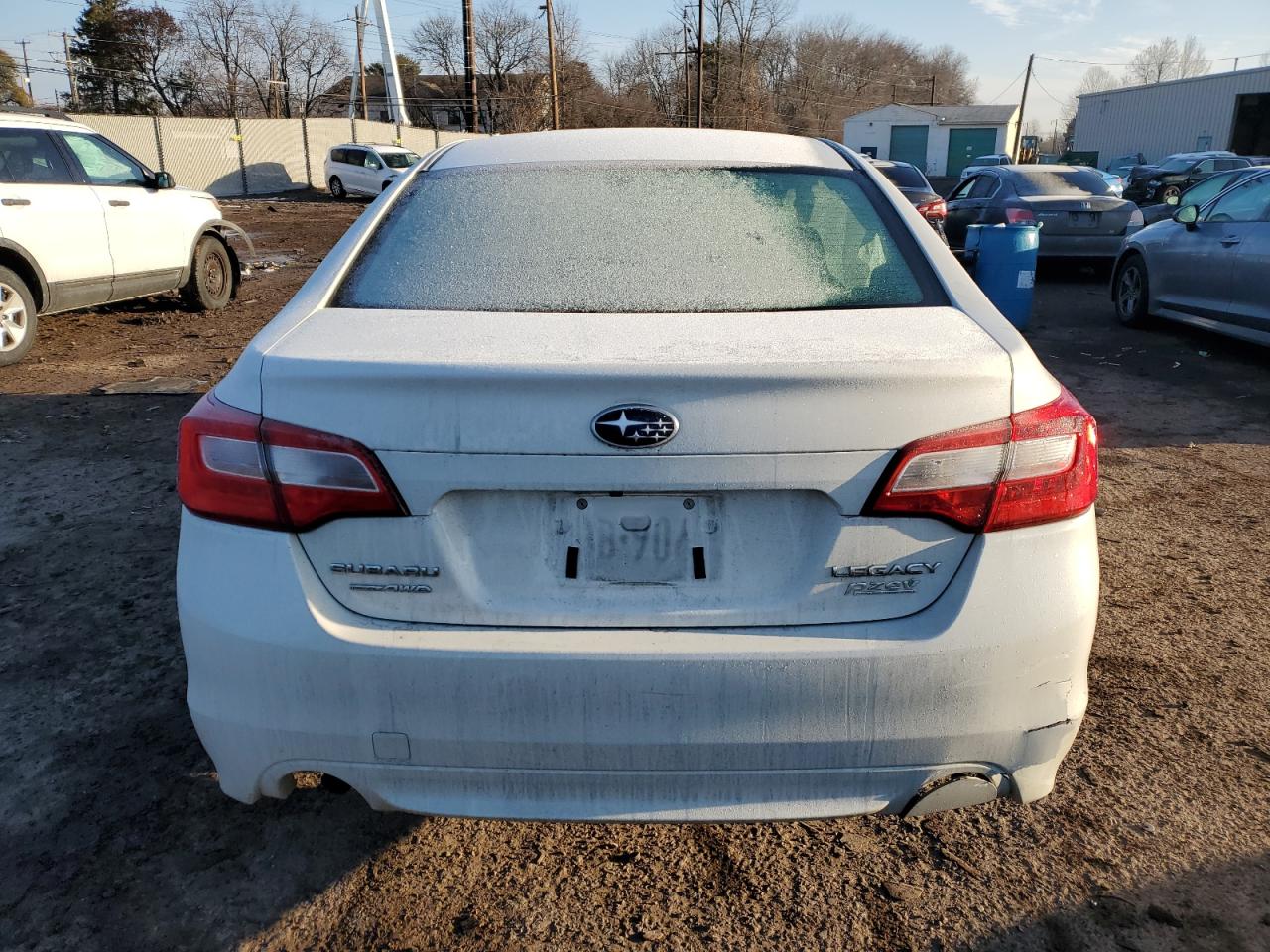 2017 Subaru Legacy VIN 4S3BNAA63H3011832 Copart auction photo, front end / side damage thumbnail 6