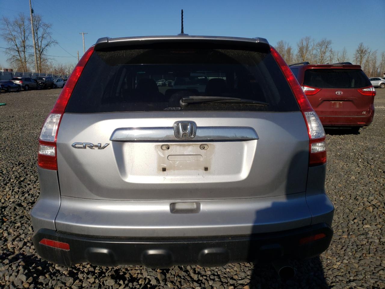 2007 Honda CR-V VIN JHLRE487X7C118781 Copart auction photo, side / front end damage thumbnail 6