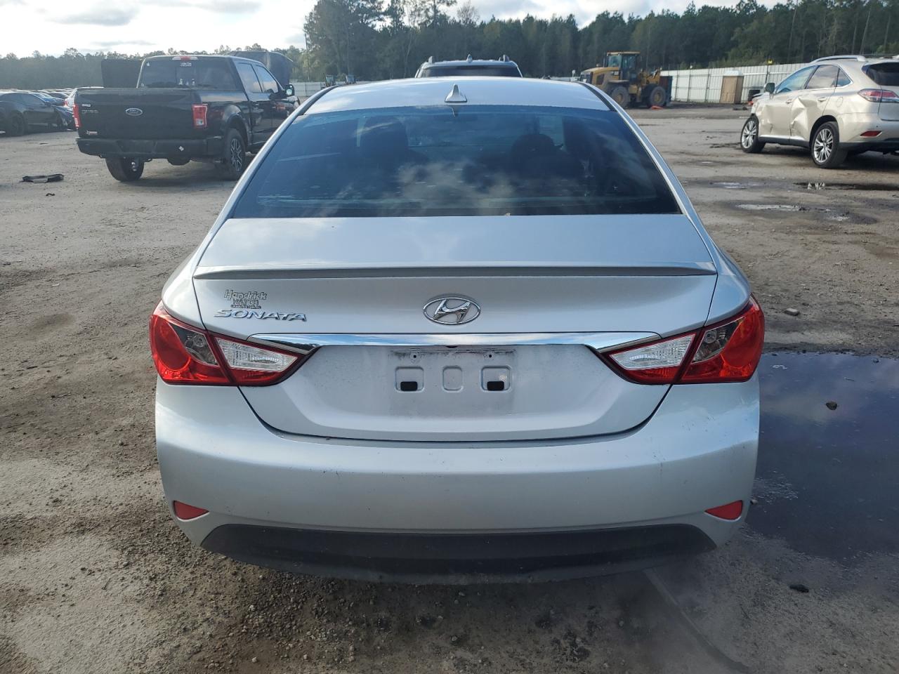2014 Hyundai Sonata VIN 5NPEB4AC8EH895330 Copart auction photo, front end / side damage thumbnail 6