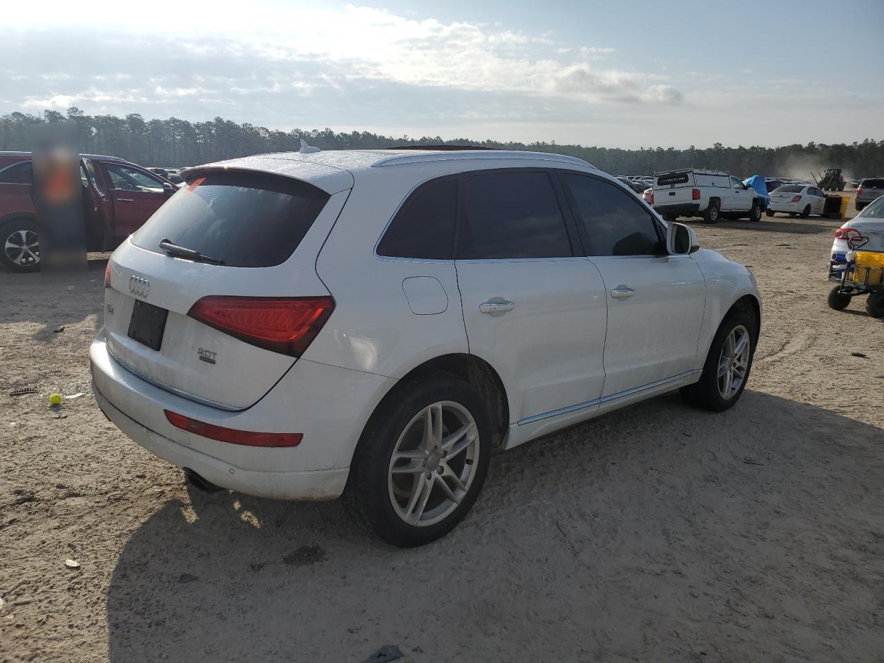 2017 Audi Q5 VIN WA1L2AFP2HA087529 Copart auction photo, all over damage thumbnail 3