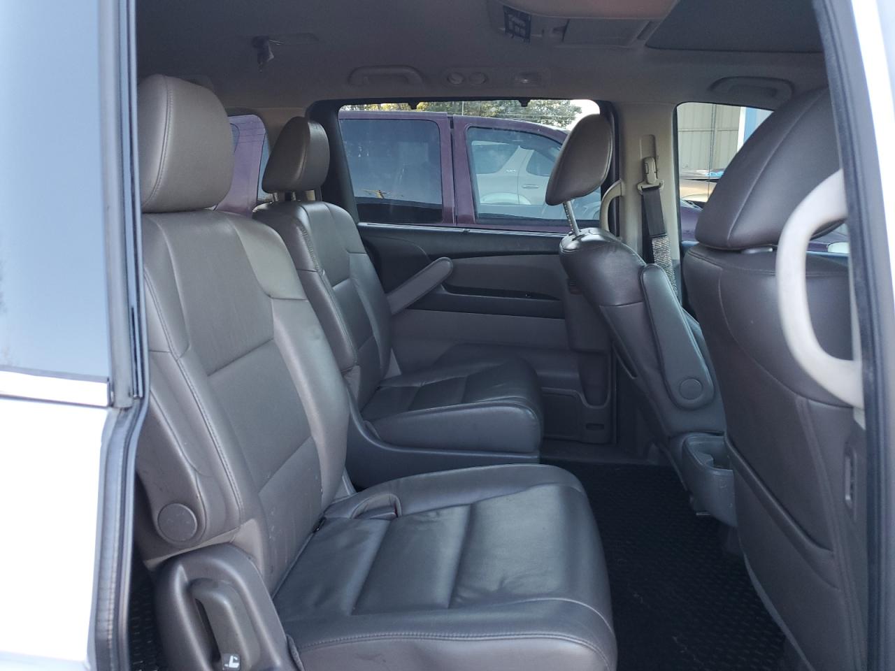 2014 Honda Odyssey VIN 5FNRL5H95EB072254 Copart auction photo, side / front end damage thumbnail 11