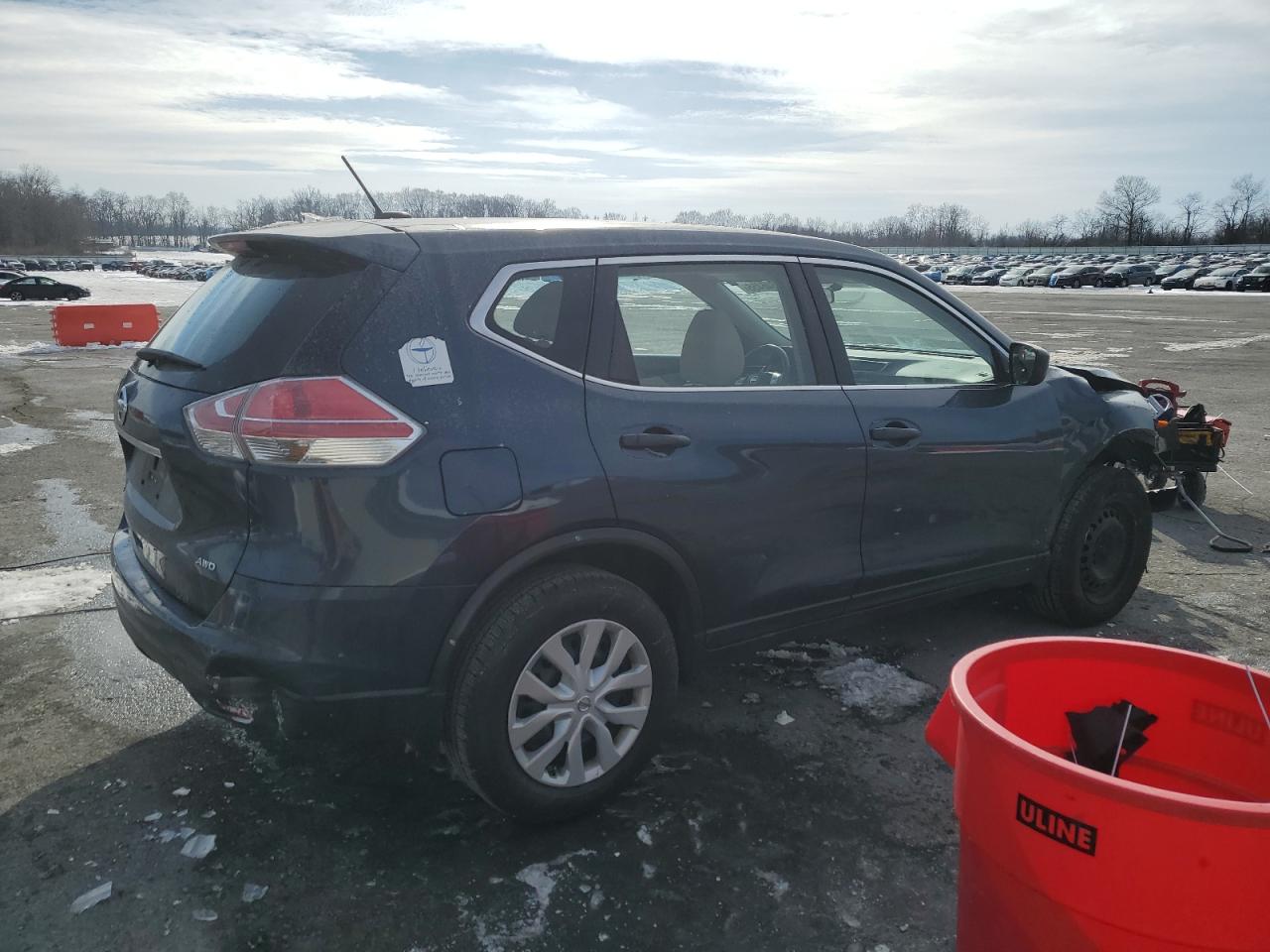2016 Nissan Rogue VIN KNMAT2MV4GP613060 Copart auction photo, front end damage thumbnail 3