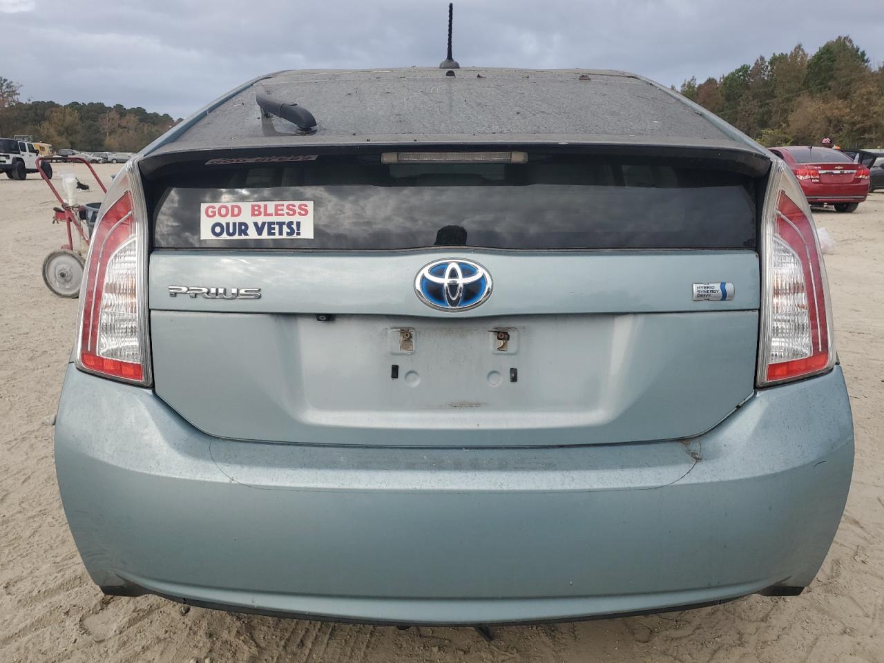 2012 Toyota Prius VIN JTDKN3DU5C5453109 Copart auction photo, mechanical damage thumbnail 6