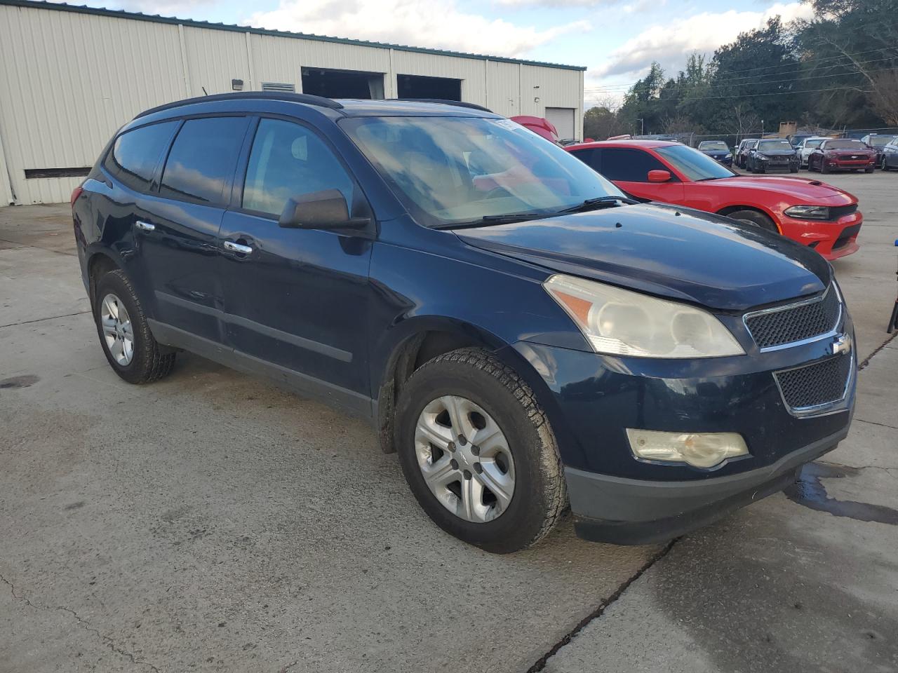 2012 Chevrolet Traverse VIN 1GNKRFED7CJ304946 Copart auction photo, undercarriage damage thumbnail 4