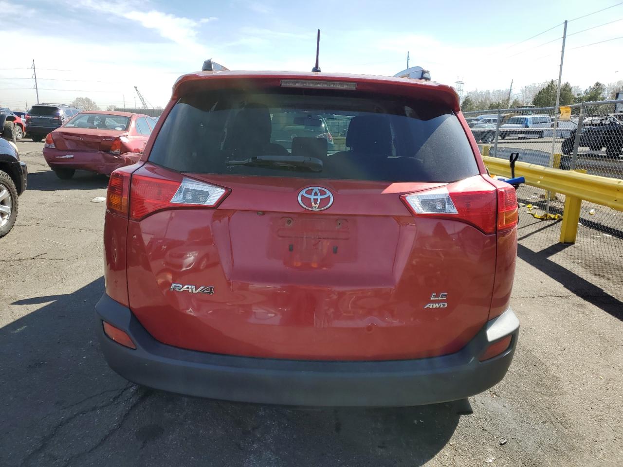 2013 Toyota RAV 4 VIN 2T3BFREV3DW047895 Copart auction photo, front end damage thumbnail 6