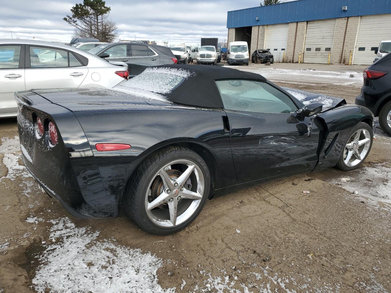 2013 Chevrolet Corvette VIN 1G1YG3DW5D5101633 Copart auction photo, front end damage thumbnail 3
