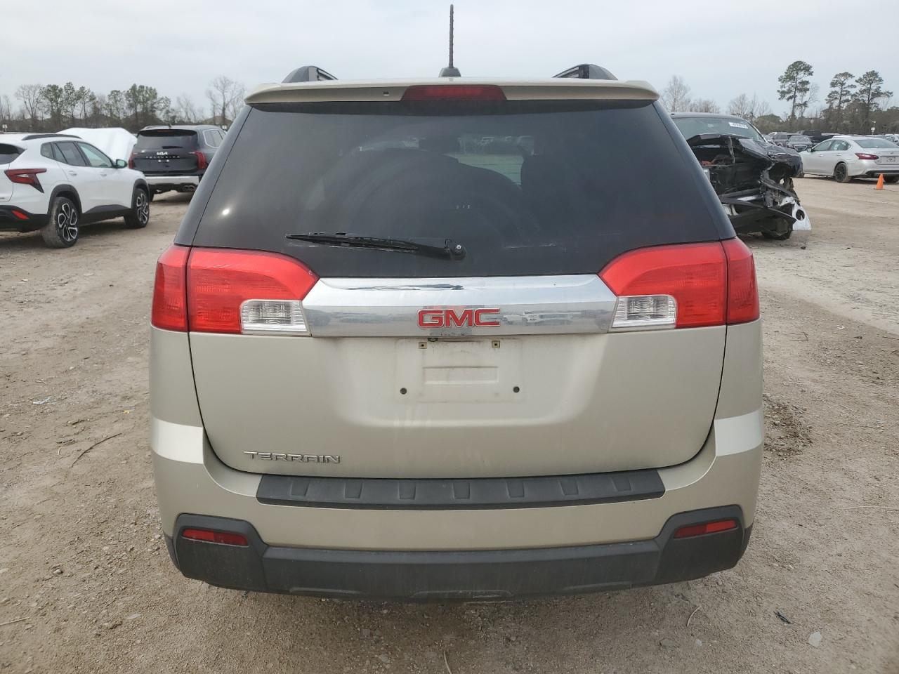2015 GMC Terrain VIN 2GKALSEK3F6311069 Copart auction photo, front end / side damage thumbnail 6
