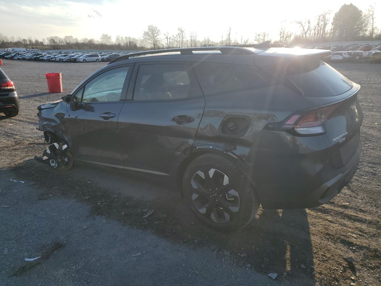 2024 KIA Sportage VIN 5XYK6CDF0RG149622 Copart auction photo, front end / side damage thumbnail 2
