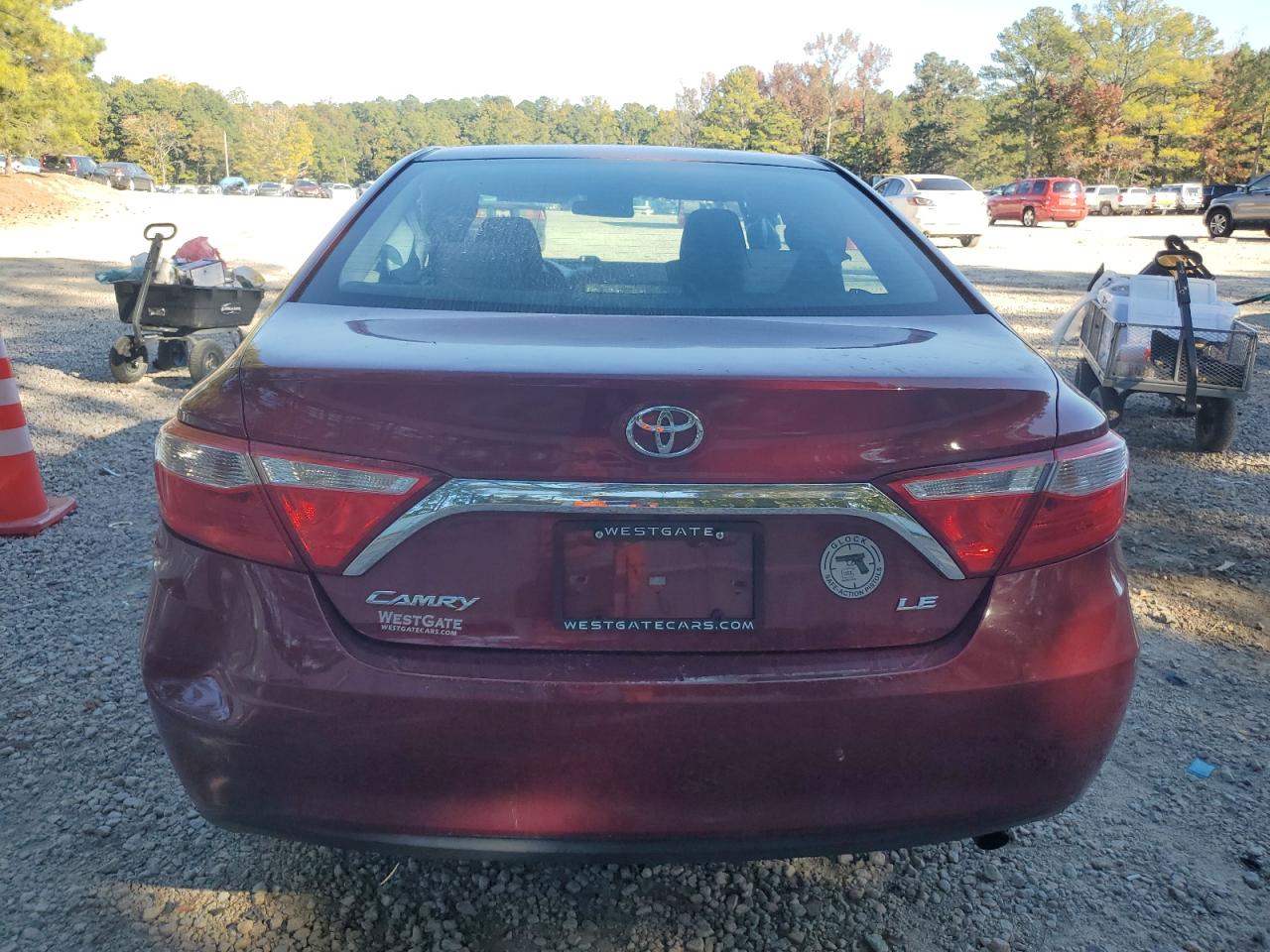 2016 Toyota Camry VIN 4T1BF1FK9GU540435 Copart auction photo, front end damage thumbnail 6