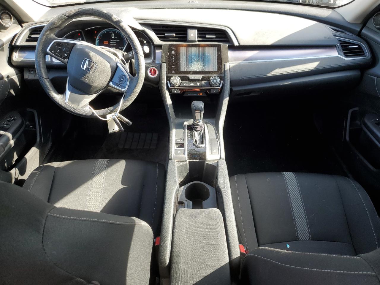 2016 Honda Civic VIN 2HGFC1F38GH636620 Copart auction photo, rear end / side damage thumbnail 8