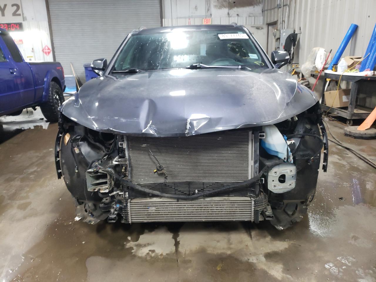 2021 Chevrolet Blazer VIN 3GNKBHR46MS522760 Copart auction photo, front end damage thumbnail 5