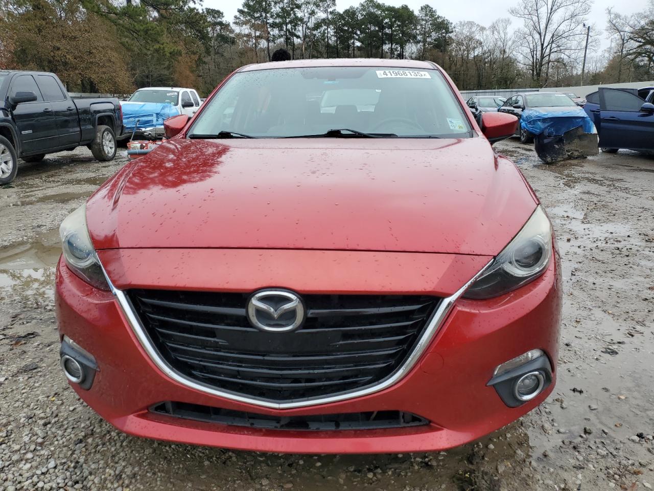 2014 Mazda 3 VIN JM1BM1M33E1150936 Copart auction photo, rear end damage thumbnail 5