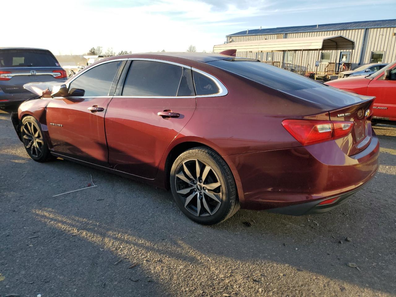 2016 Chevrolet Malibu VIN 1G1ZE5ST3GF272541 Copart auction photo, front end / side damage thumbnail 2