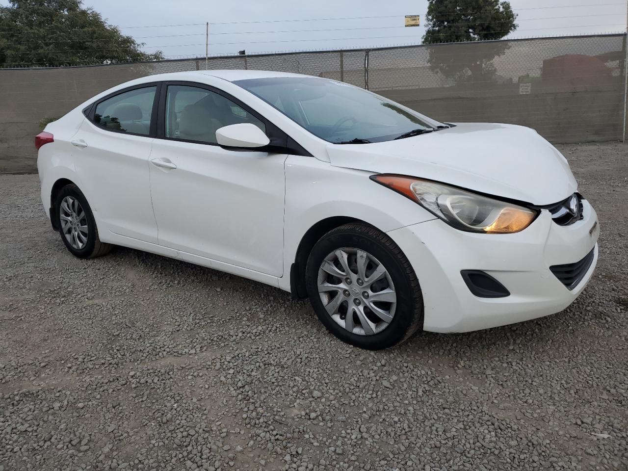 2012 Hyundai Elantra VIN 5NPDH4AE5CH111971 Copart auction photo, front end damage thumbnail 4
