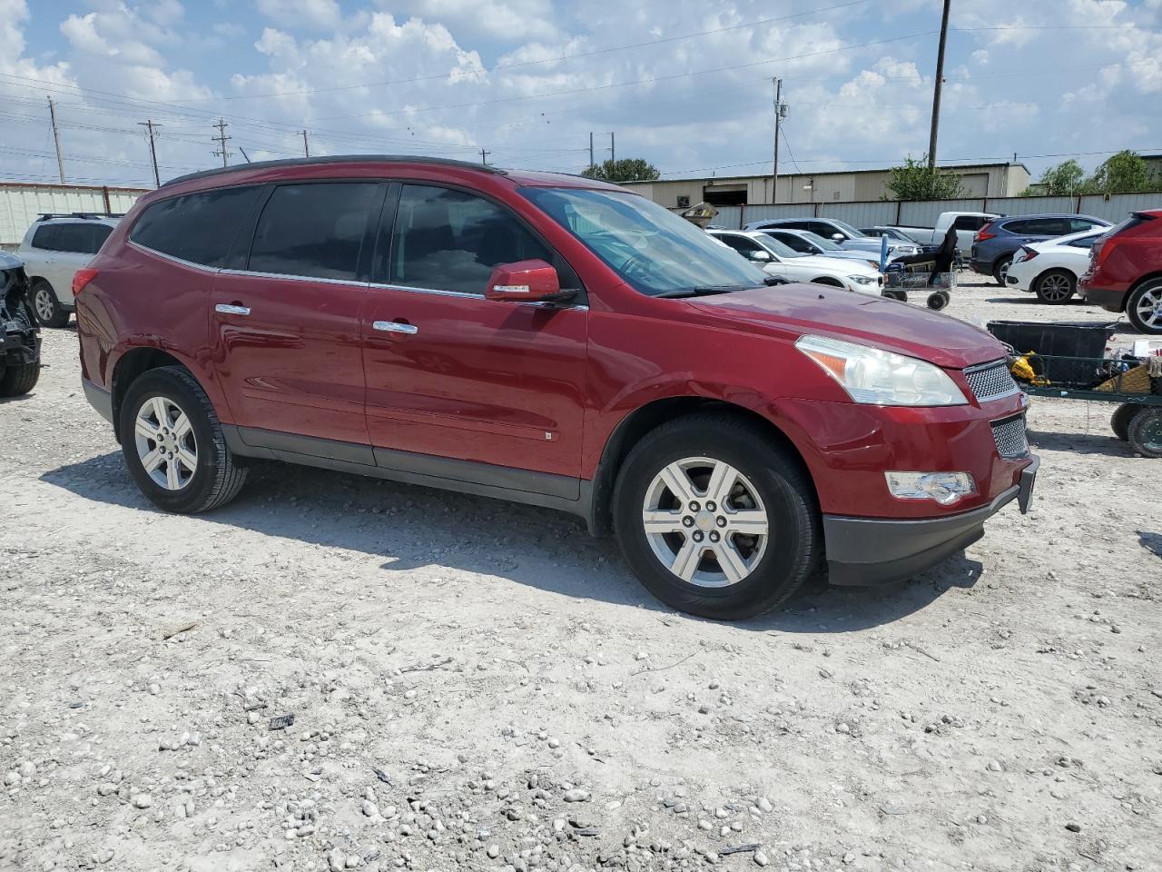2010 Chevrolet Traverse VIN 1GNLRFED2AS150884 Copart auction photo, side damage thumbnail 4