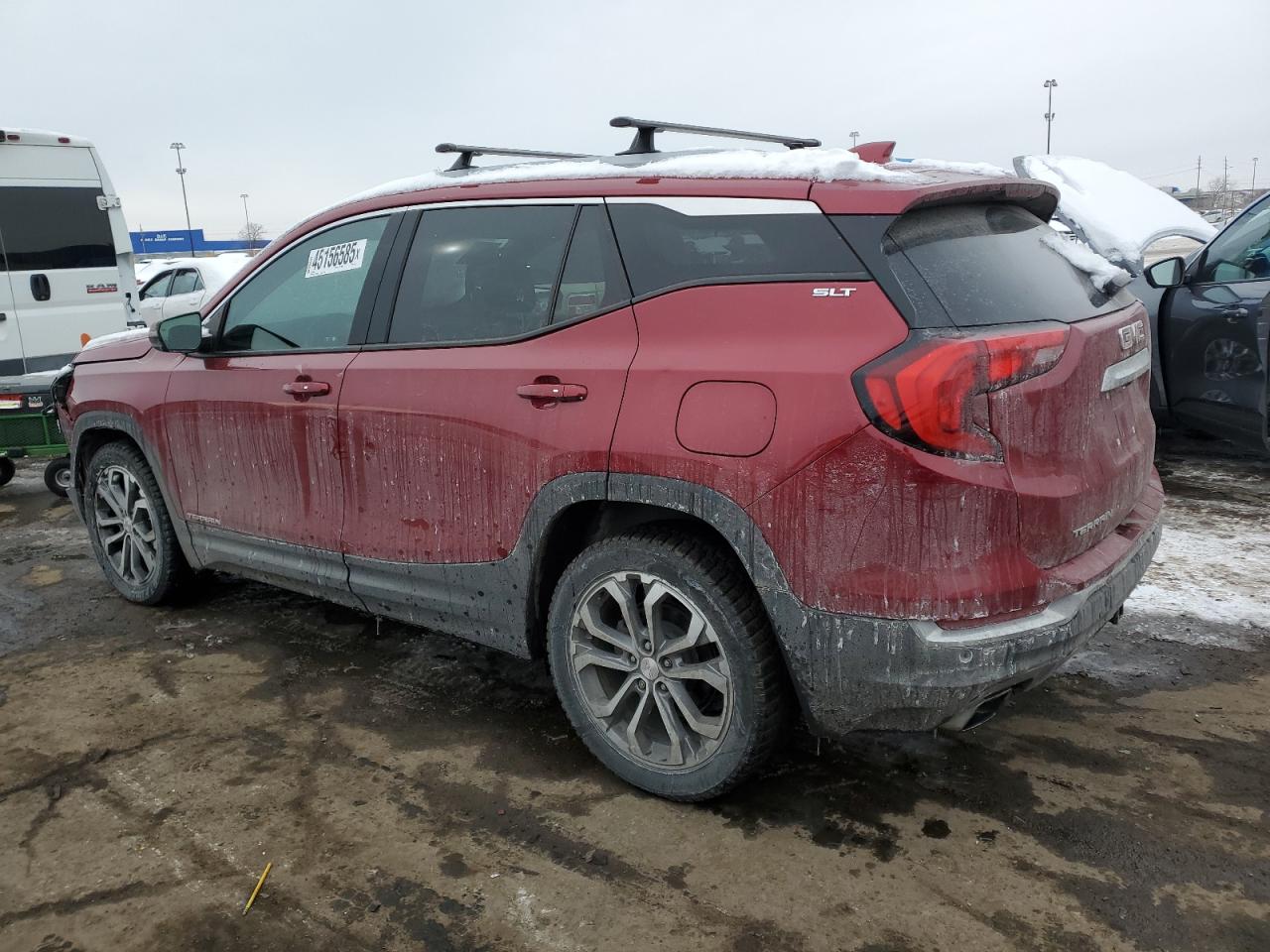 2020 GMC Terrain VIN 3GKALPEXXLL193621 Copart auction photo, front end damage thumbnail 2