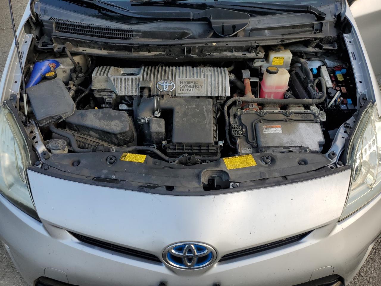 2012 Toyota Prius VIN JTDKN3DU6C5375469 Copart auction photo, vandalism / front end damage thumbnail 11