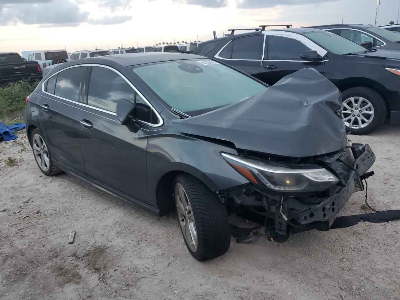 2017 Chevrolet Cruze VIN 3G1BF6SM8HS575597 Copart auction photo, front end damage thumbnail 4