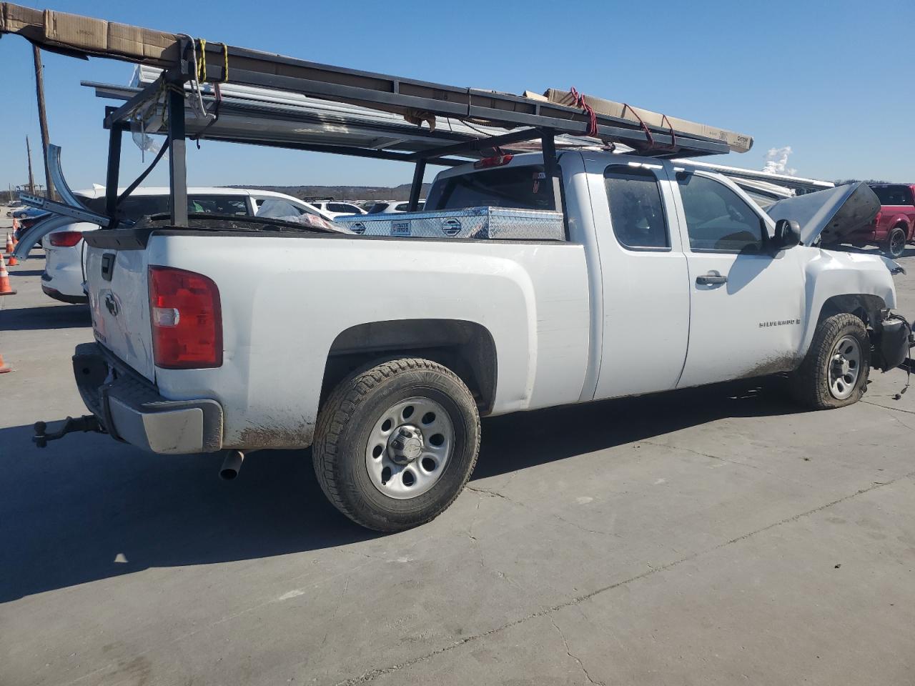 2007 Chevrolet Silverado VIN 1GCEC19C37Z537127 Copart auction photo, all over damage thumbnail 3