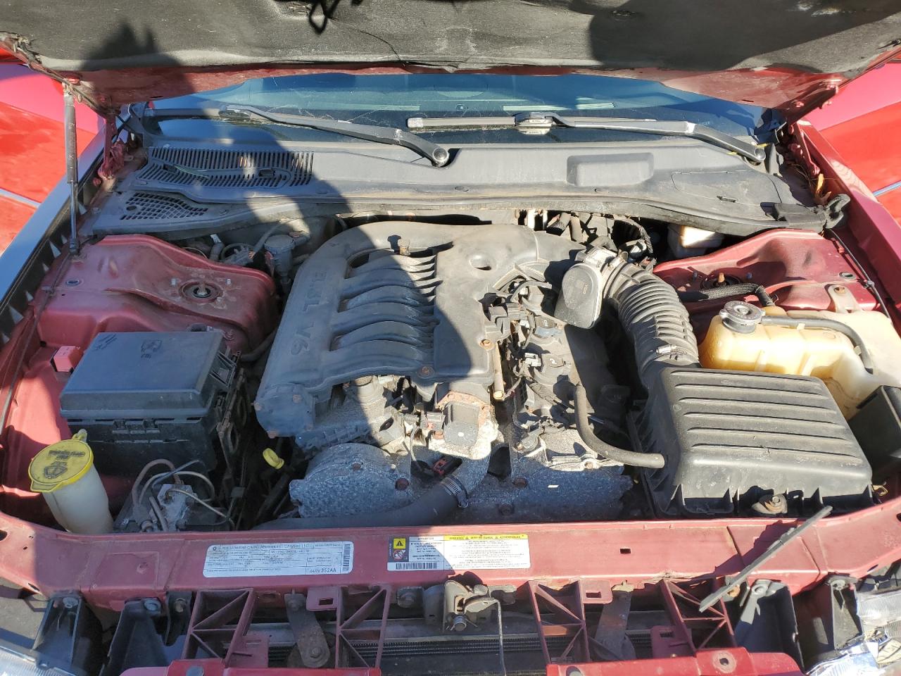 2009 Chrysler 300 VIN 2C3LA53V09H584203 Copart auction photo, front end damage thumbnail 11