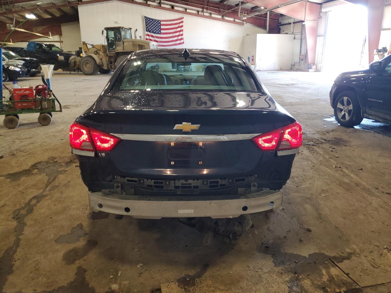2017 Chevrolet Impala VIN 2G11X5S38H9154941 Copart auction photo, rear end / minor dent/scratches damage thumbnail 6