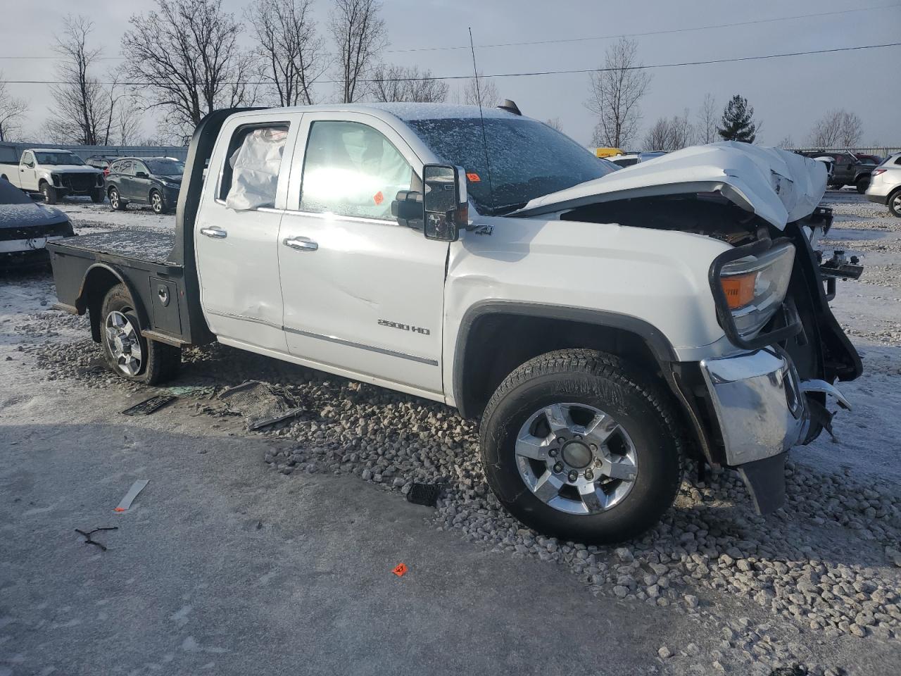 2016 GMC Sierra VIN 1GT22TEG9GZ419013 Copart auction photo, front end damage thumbnail 4