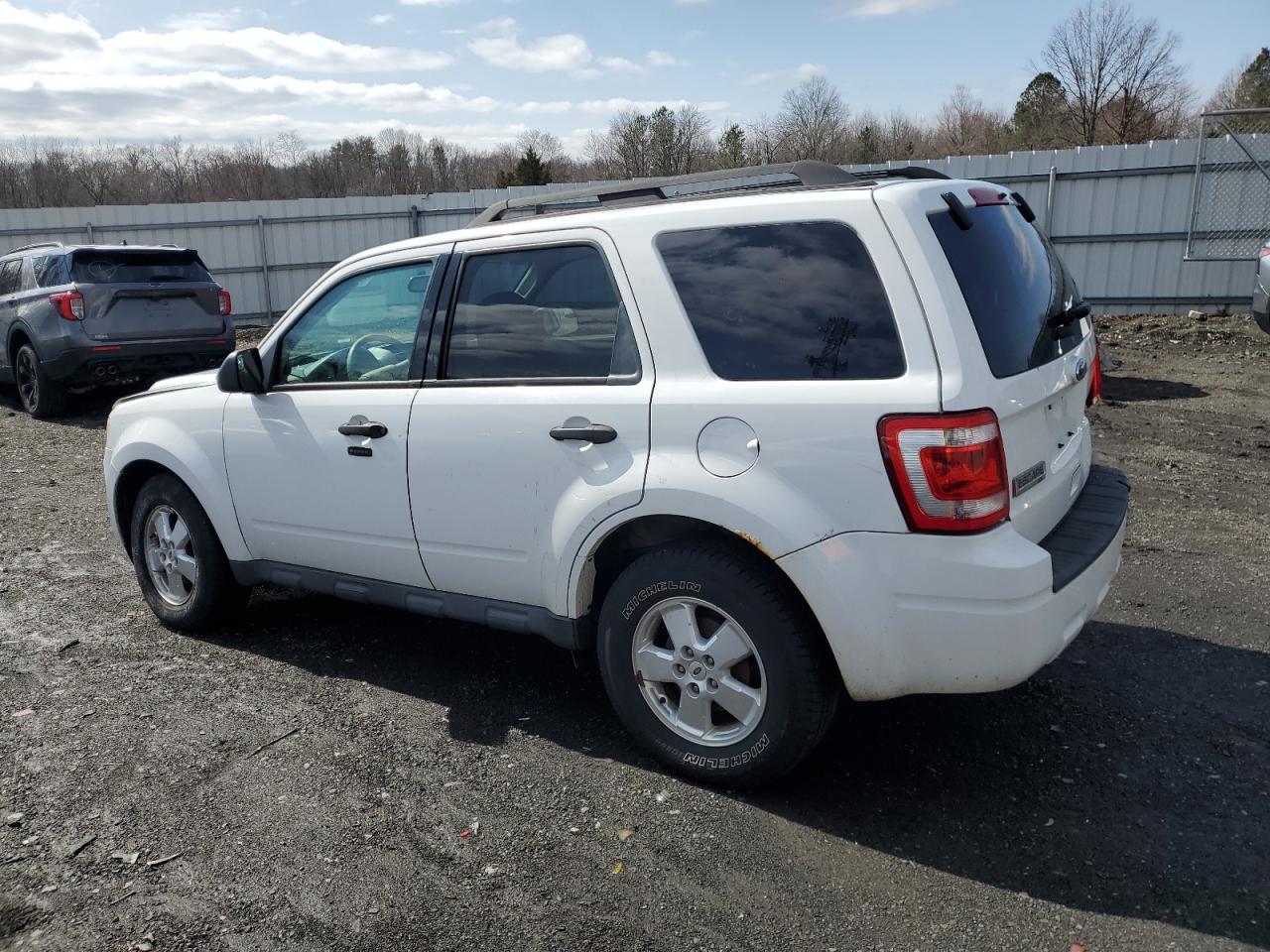 2012 Ford Escape VIN 1FMCU9DG2CKC70185 Copart auction photo, rear end / mechanical damage thumbnail 2
