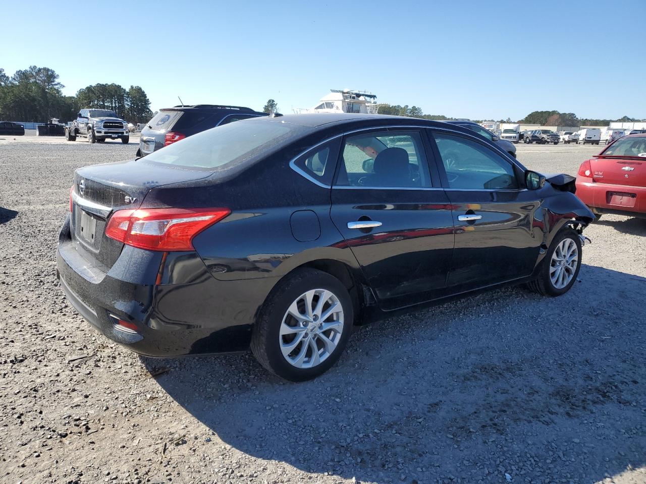 2019 Nissan Sentra VIN 3N1AB7AP4KY412050 Copart auction photo, front end damage thumbnail 3
