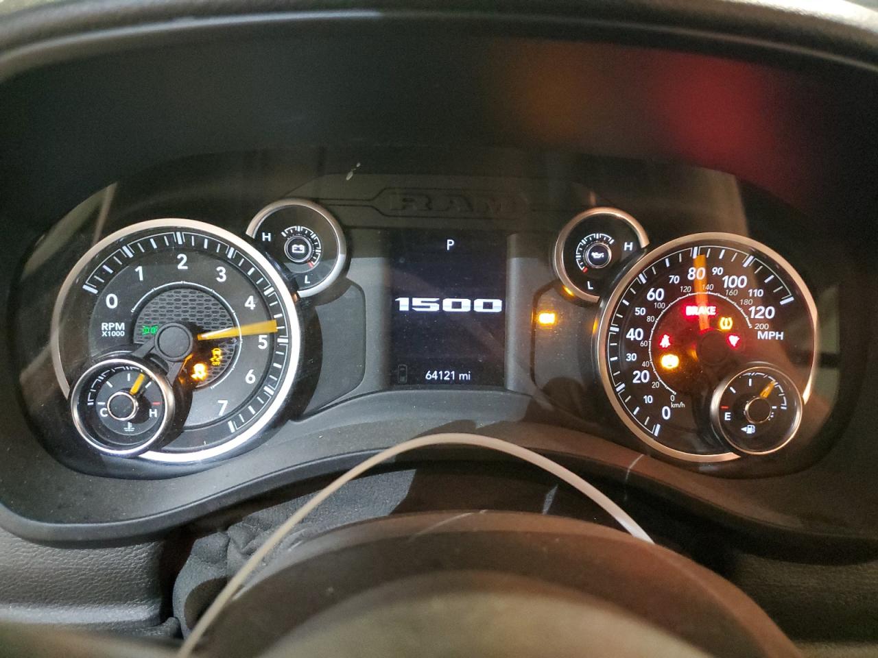 2021 RAM 1500 VIN 1C6SRFCT6MN815195 Copart auction photo, front end / minor dent/scratches damage thumbnail 9