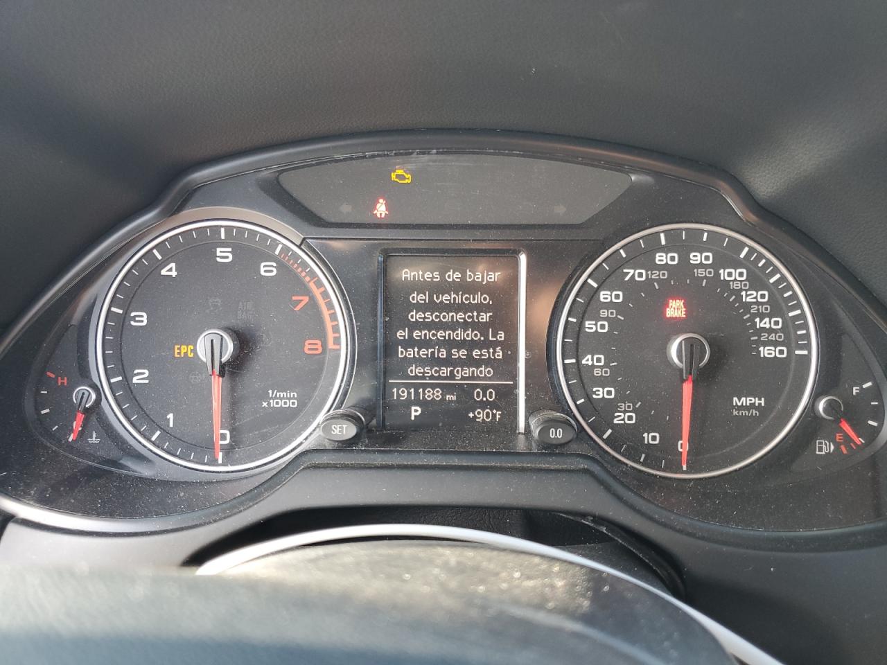 2015 Audi Q5 VIN WA1CFAFP0FA130086 Copart auction photo, rear end damage thumbnail 9