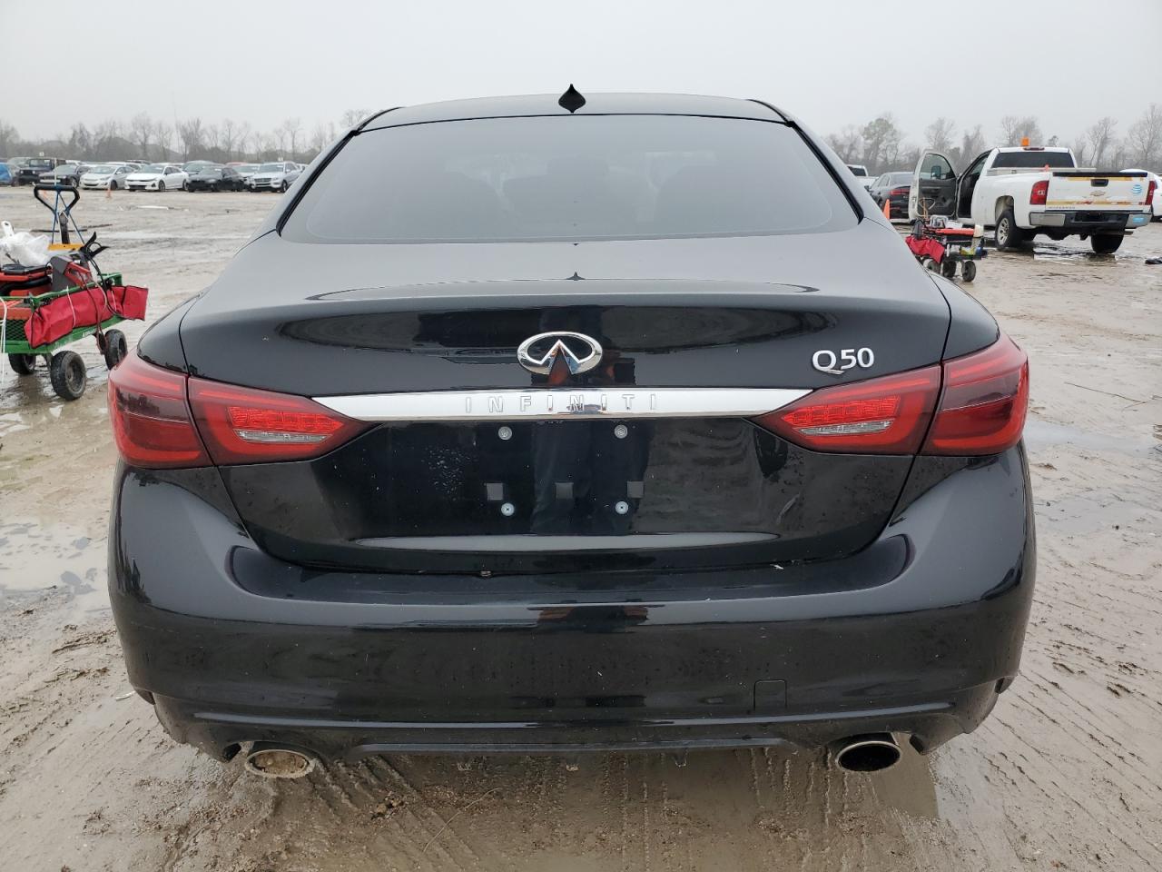 2020 Infiniti Q50 VIN JN1EV7AP4LM204537 Copart auction photo, normal wear / minor dent/scratches damage thumbnail 6