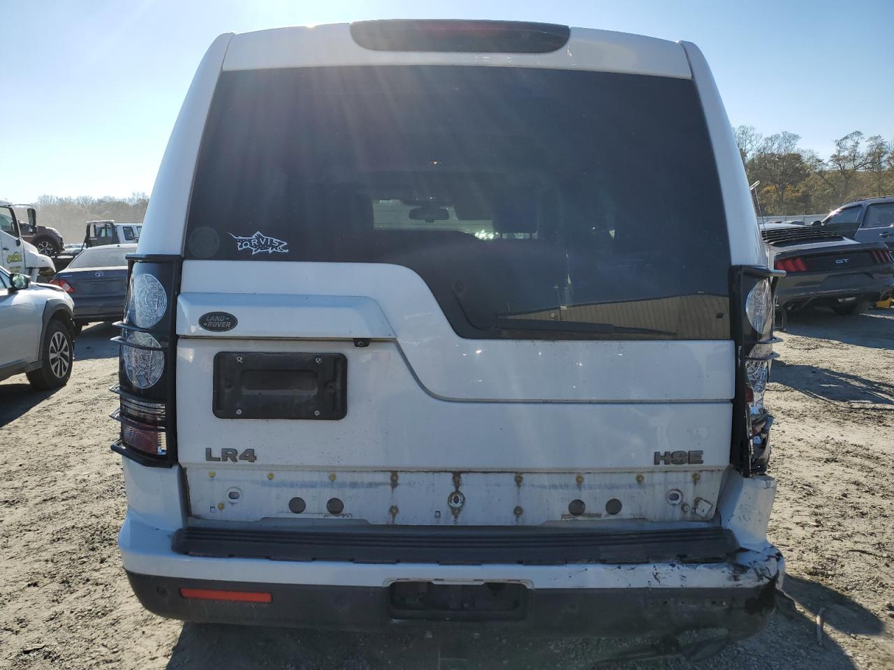 2016 Land Rover LR4 VIN SALAG2V62GA836978 Copart auction photo, side / undercarriage damage thumbnail 6