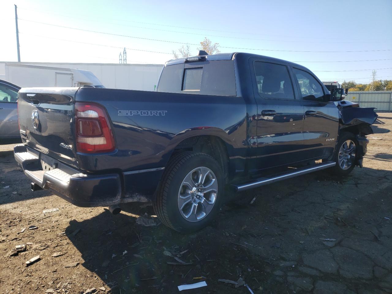 2022 RAM 1500 VIN 1C6RRFFG2NN301360 Copart auction photo, front end / mechanical damage thumbnail 3