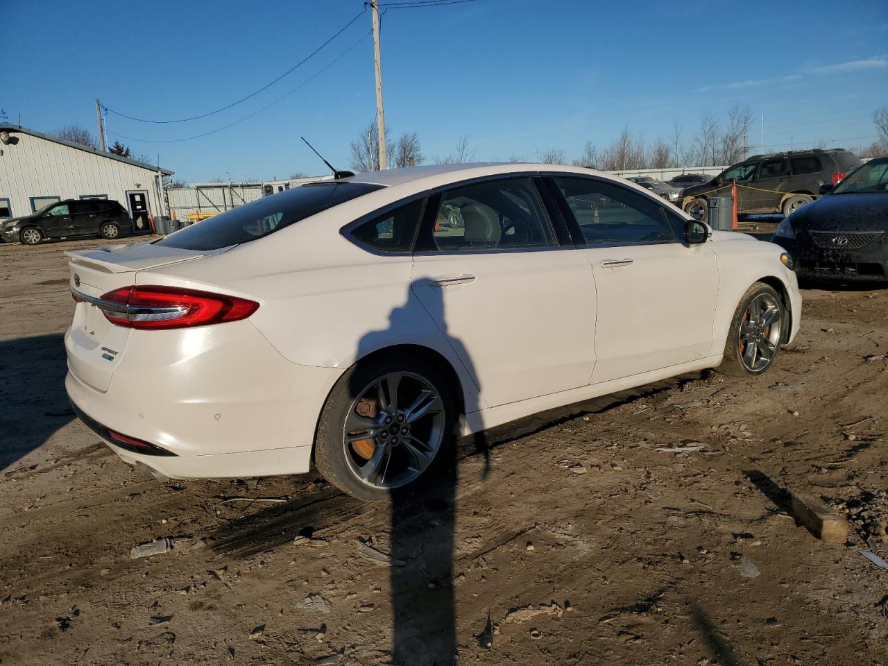 2017 Ford Fusion VIN 3FA6P0VP1HR376459 Copart auction photo, front end damage thumbnail 3