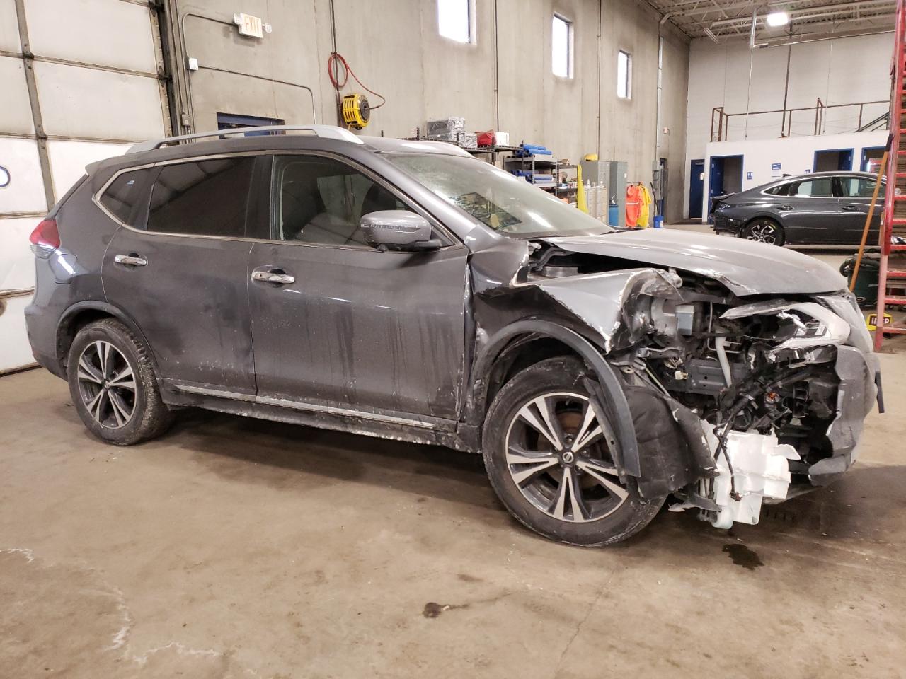 2018 Nissan Rogue VIN JN8AT2MV6JW316213 Copart auction photo, rear end / front end damage thumbnail 4