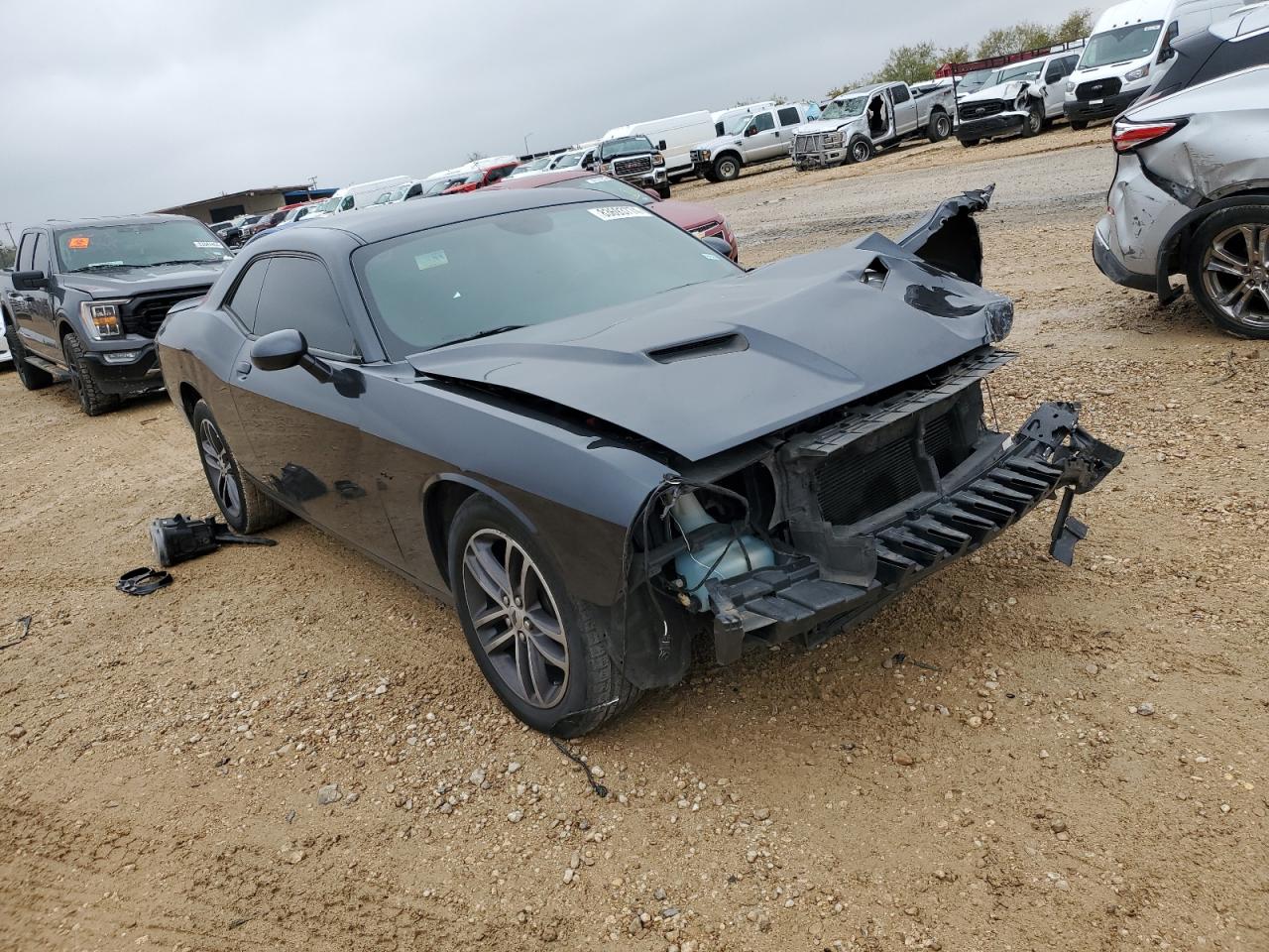 2019 Dodge Challenger VIN 2C3CDZGG3KH684635 Copart auction photo, front end damage thumbnail 4