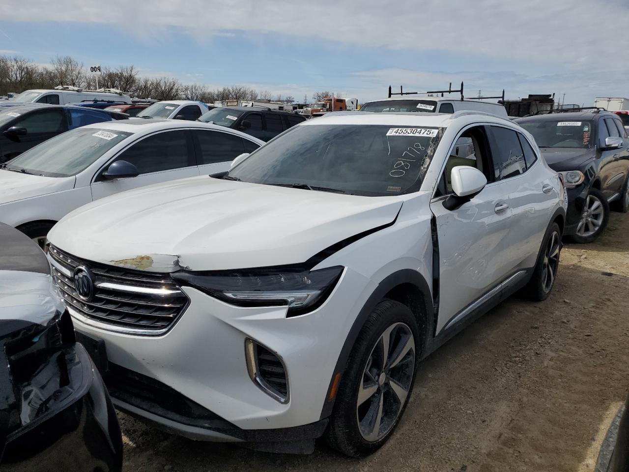 2021 Buick Envision VIN LRBFZNR46MD081778 - Copart auction photo